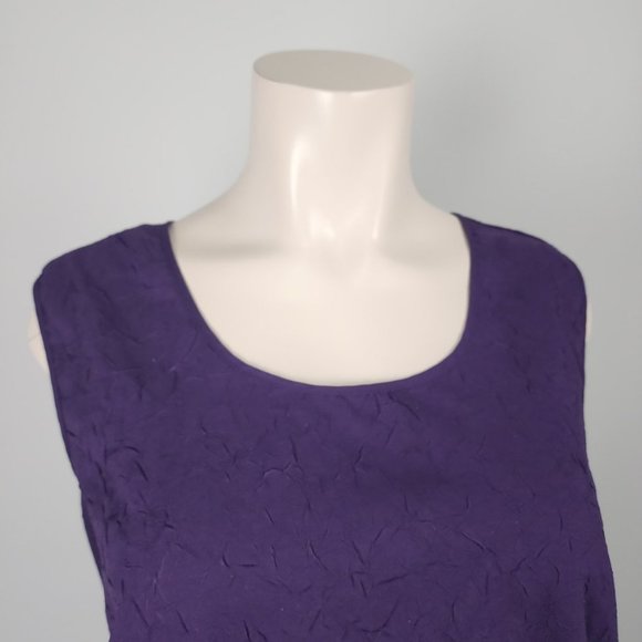 Penningtons Purple Sleeveless Top Size 5X - Picture 2 of 8